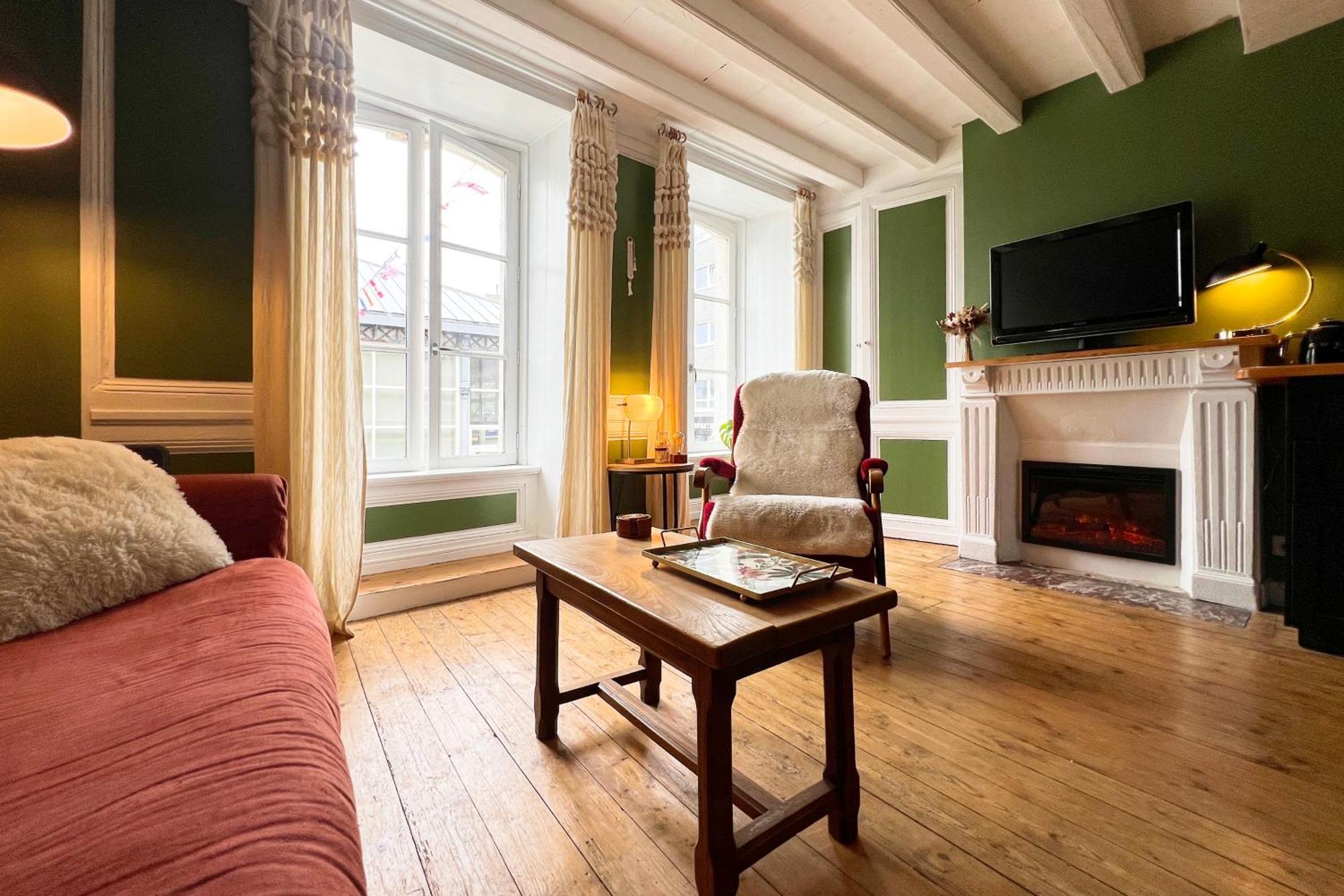 Appart De Charme, 2 Chambres En Centre Ville Шербур-ан-Котентан Екстериор снимка
